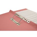 Exacompta Guildhall Heavyweight Transfer Spiral File 420gsm Foolscap Pink (Pack of 25) 211/7006