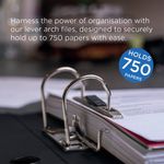 Exacompta Guildhall 80mm Lever Arch File A4 Blue (Pack of 10) 222/2001Z