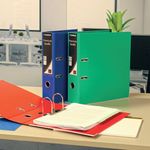 Exacompta Guildhall 80mm Lever Arch File A4 Blue (Pack of 10) 222/2001Z