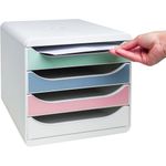 Exacompta Autentik Big Box Drawer Set Assorted 310303D