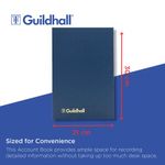 Exacompta Guildhall Account Book 80 Pages 4 Cash Columns 31/4 1016