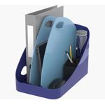 Exacompta Flexbox Vertical Sorter Recycled Bee Blue 3500383D