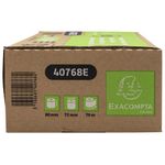 Exacompta Zero Plastic Thermal Receipt Roll 80mmx72mmx76m (Pack of 10) 40768E