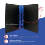 Guildhall GL Ergogrip 2 Ring Binder A4 Blue (Pack of 2) 4509