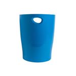 Exacompta Ecobin Waste Paper Bin Recycled 15 Litres Assorted Colours (Pack of 8) 45302D