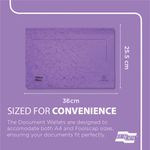 Exacompta Europa Pocket Wallet Foolscap Assorted A (Pack of 25) 4790