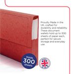 Exacompta Europa Pocket Wallet Foolscap Assorted A (Pack of 25) 4790