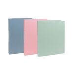 Exacompta Autentik Ring Binder 2-Ring 30mm Spine A4 Assorted 54239E