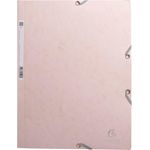 Exacompta Skandi Elasticated 3 Flap File A4 Assorted (Pack of 4) 55270E