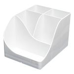 Exacompta Autentik Multi Compartment Pen Box White 69513D