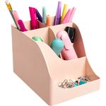 Exacompta Skandi Recycled Plastic PenWave Pen Pot Nude 69531D