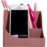 Exacompta Skandi Recycled Plastic PenWave Pen Pot Old Rose 69538D