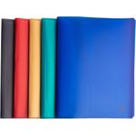 Exacompta OPAK Recycled Display Book 20 Pockets A4 Assorted (Pack of 5) 78520E