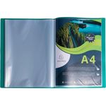 Exacompta OPAK Recycled Display Book 20 Pockets A4 Assorted (Pack of 5) 78520E