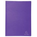 Exacompta Teksto Display Book 20 Pocket A4 Assorted (Pack of 20) 88620E