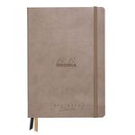 Clairefontaine Rhodiarama Creation Dot Goalbook A5 Taupe 194441C