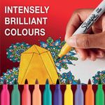 Sharpie Permanent Markers Fine Colouring Pens Assorted (Pack of 24) 2205177