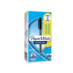 Paper Mate Flexgrip Ultra Ballpoint Pen 1.0mm Tip 0.4mm Line Black (Pack 12) - S0190113
