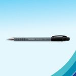 Paper Mate Flexgrip Ultra Ballpoint Pen 1.0mm Tip 0.4mm Line Black (Pack 12) - S0190113
