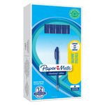 Paper Mate Flexgrip Ultra Ballpoint Pen 1.0mm Tip 0.4mm Line Blue (Pack 12) - S0190153