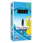 PaperMate Flexgrip Ultra Retractable Ballpoint Pen Medium Black (Pack of 12) S0190393