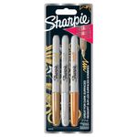 Sharpie Permanent Marker Fine Metallic Assorted (Pack of 3) 1849114