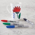 Sharpie Permanent Marker Fine Red (Pack of 12) S0810940