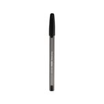 PaperMate Inkjoy 100 Capped Ballpoint Pens Medium Black (Pack of 8) 1956739