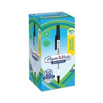 PaperMate Kilometrico Ballpoint Pen 1.0mm Black (Pack of 50) 2187701