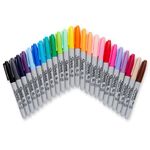 Sharpie Permanent Marker Fine Assorted (Pack of 24) 2065405