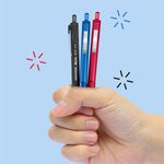PaperMate Inkjoy 300 Retractable Ballpoint Pen Medium Black (Pack of 12) S0959910
