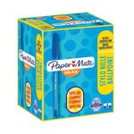 PaperMate InkJoy 100 Ballpoint Pen Medium Blue (Pack of 100) S0977420