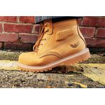 Tuffking Alder Safety Hiker Boot Tan Size 13