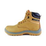 Tuffking Fury Safety Hiker Boot Steel Toe Cap Tan 10