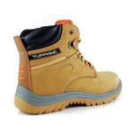 Tuffking Fury Safety Hiker Boot Steel Toe Cap Tan 11