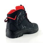 Tuffking Synapse Safety Hiker Boot Steel Toe Cap Black 05