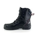 Tuffking Havoc Heavy Duty Safety Boot YKK Zip Black 10