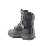 Tuffking Bishop Tactical Non-Safety Leather Boot 8 Inch Zip Size 11 Black 9125-11-BLK
