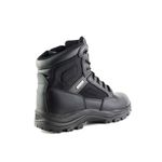 Tuffking Raid Tactical Non-Safety Leather Boot 6 Inch Side Zip Size 6 Black 9126-06-BLK
