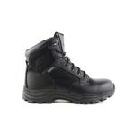 Tuffking Raid Tactical Non-Safety Leather Boot 6 Inch Side Zip Size 7 Black 9126-07-BLK