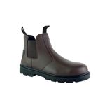 Tuffking Brook Safety Dealer Boot Steel Toecap Brown 12