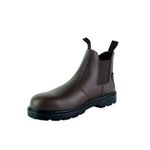Tuffking Brook Safety Dealer Boot Steel Toecap Brown 06