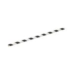 Go-Pak Paper Straw 200mm x 6mm Black/White Striped (Pack of 5000) D22033