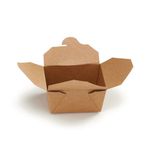 Go-Pak Deli Box 1 Fold Top Small Kraft (Pack of 450) D40701