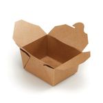 Go-Pak Deli Box 1 Fold Top Small Kraft (Pack of 450) D40701