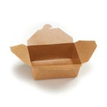 Go-Pak Deli Box 8 Inch Fold Top Medium Kraft (Pack of 300) D40702