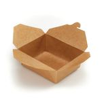 Go-Pak Deli Box 8 Inch Fold Top Medium Kraft (Pack of 300) D40702