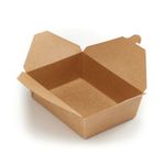Go-Pak Deli Box 3 Fold Top Extra Large Kraft (Pack of 180) D40704