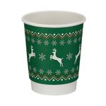 Go-Pak Christmas 8oz Double Wall Cup (Pack of 500) XD04021XM