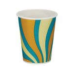 Go-Pak Single Wall Cold Paper Cup PE Lined 9oz Assorted (Pack of 1000) D01102